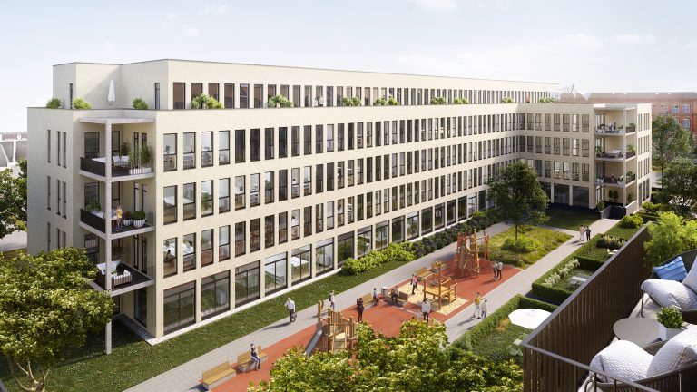 CG Group D18 Innenhof